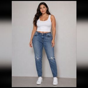 PULL& BEAR Distressed Jeans EU40 US 12